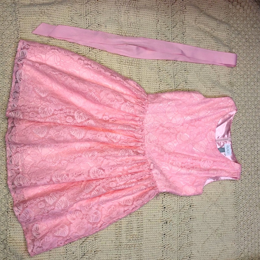 A Light Pink Kids Dress.